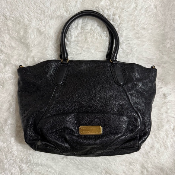 Marc by Marc Jacobs Pebbled Shoulder Bag in Black - Picture 1 of 14
